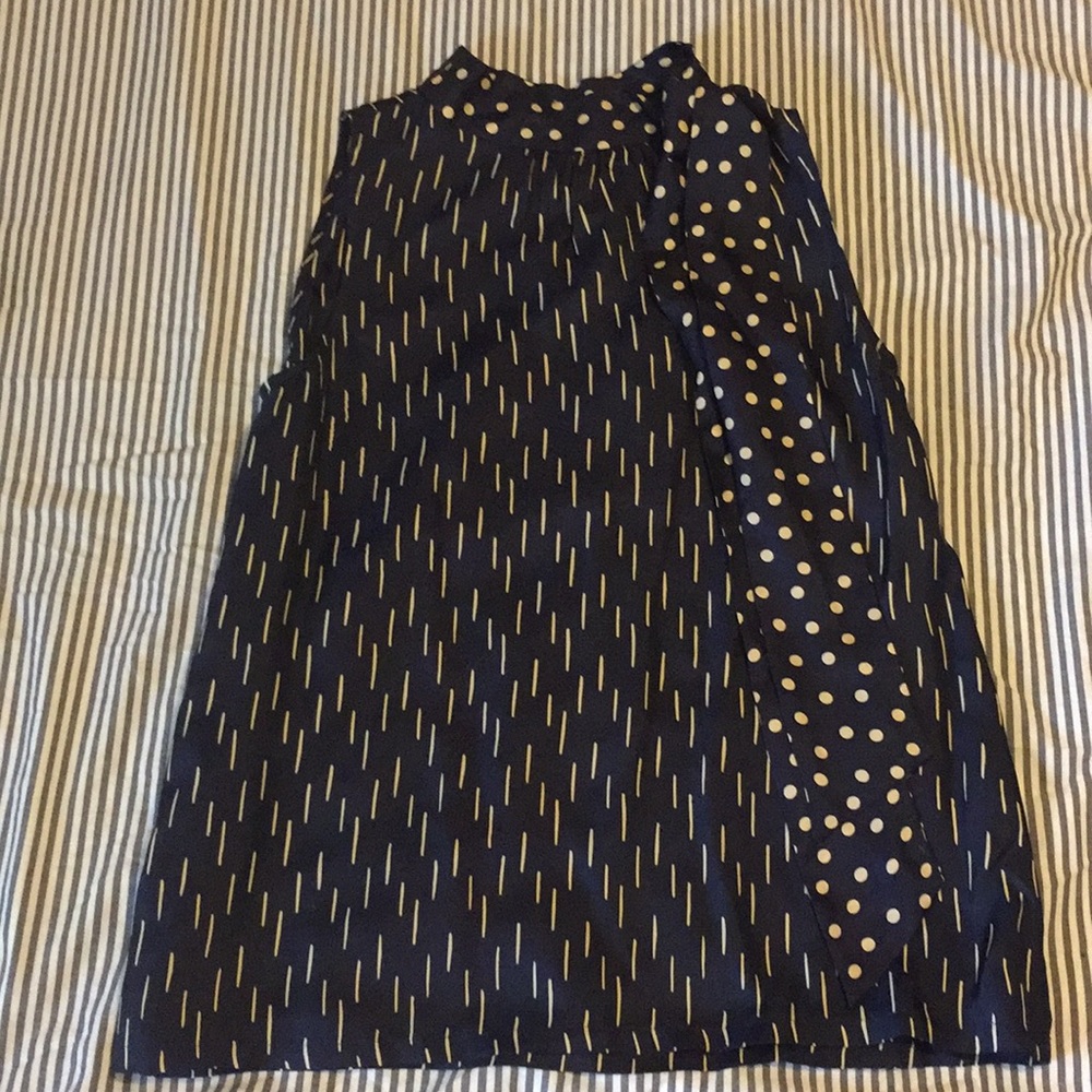Sleeveless top from Anthropologie